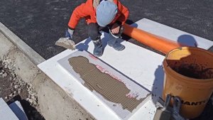 садовая дорожка из керамогранита