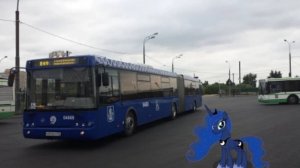 Поездка на автобусе ЛиАЗ-6213.22 № 04668 (040197) Маршрут № 849 Москва.