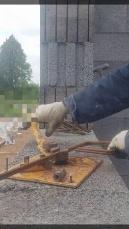Гибочник VS Арматура #строительство #construction #tools