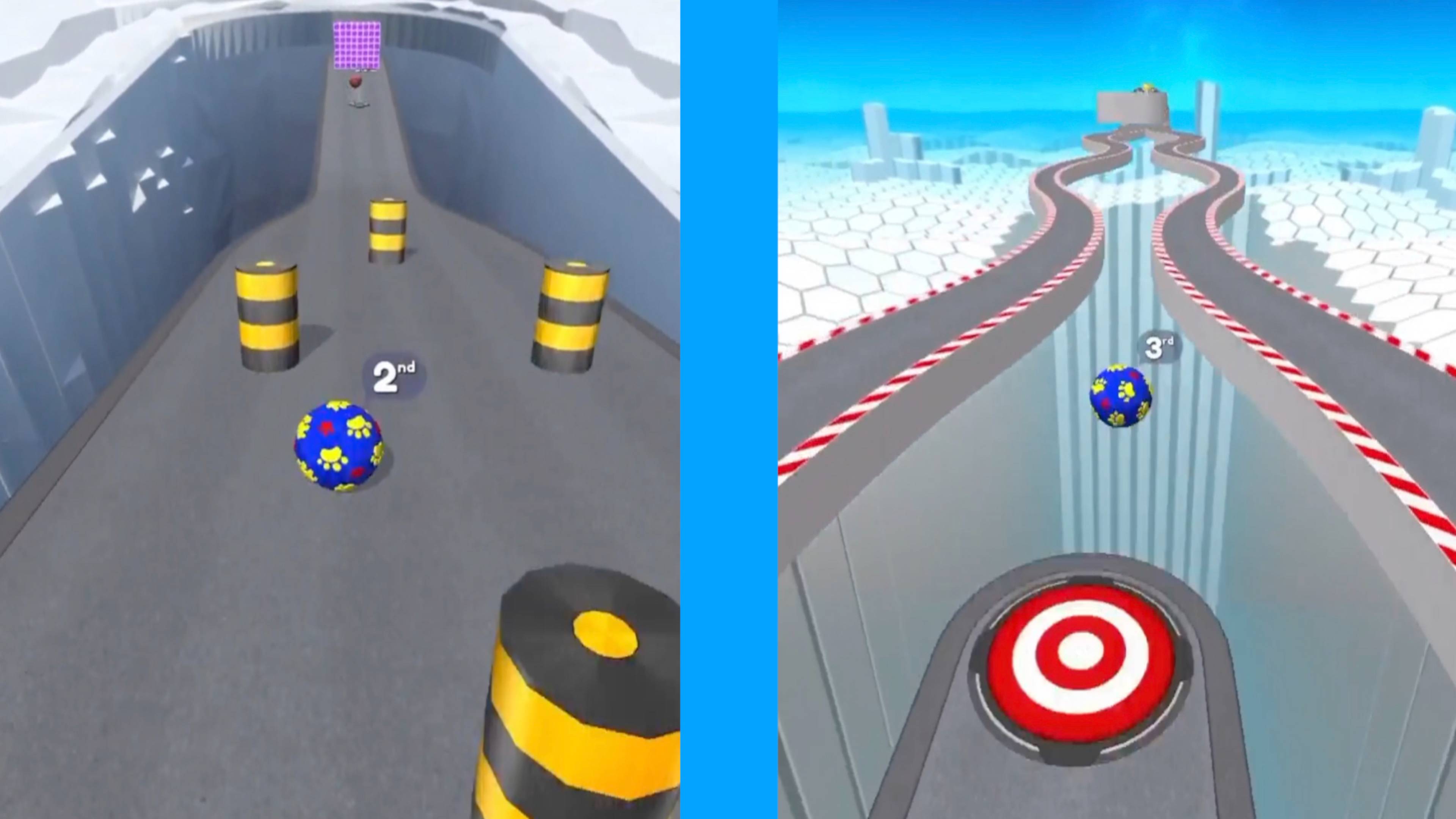 Going balls All Levels Gameplay IOS Android Going Balls level 697 to 700 Race Banana