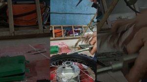 Выпресопка сальников ступицы- эндуро мотоленд GL 300