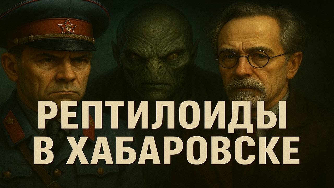 Архивы НКВД: Рептилойды в Хабаровске. Холод, который заползает под ногти... | Аудиорассказ. Мистика
