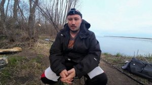 Весенняя рыбалка на северной Двине, на фидер.