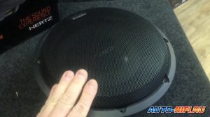 Сабвуферные динамики Hertz MPS 250 S2 и S4