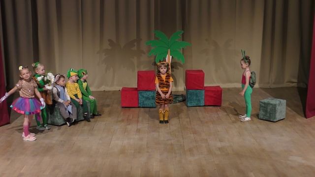 Спектакль "Тигрёнок, который говорил: р-р". Актерская школа-студия «Сахар», 2025г.