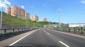 Николаевский мост и проспект, г.Красноярск 13 июня 2025г.