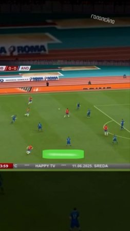 Лучшие моменты матча Сербия Андорра спроектировали в EFOOTBALL #футбол #football