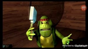 смотрю смешную реакцию на лунтика пародия на вафли