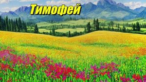 Тимофей