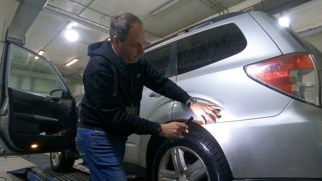 Где ржавеет Subaru Forester?  Антикоррозийная экспертиза Krown