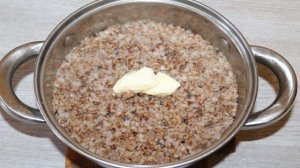 Гречневая каша с кабачком