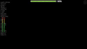 Уровень из Geometry Dash PLAYER VS ROBTOP