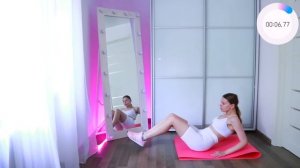 Тонкая ТАЛИЯ Как у КОРЕЯНОК всего за 10 минут I - 12 см за неделю I  Как убрать жир внизу живота - T