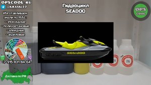 Краски на гидроцикл RAL 9005 7005 желто-зеленый