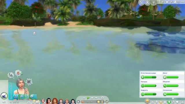 Челлендж 100 детей | Sims 4 | ep.44 Заслуженный отдых! смотреть онлайн