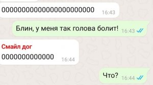 Переписка со СМАЙЛ ДОГОМ! Было такое...