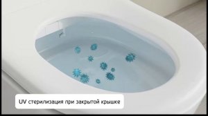 Электронный унитаз-биде Timo ТЕ-741B, ТЕ-741, ТЕ-751B, ТЕ-751