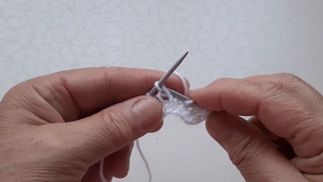 Ажурный узор ,,веточка,, спицами. смотреть онлайн