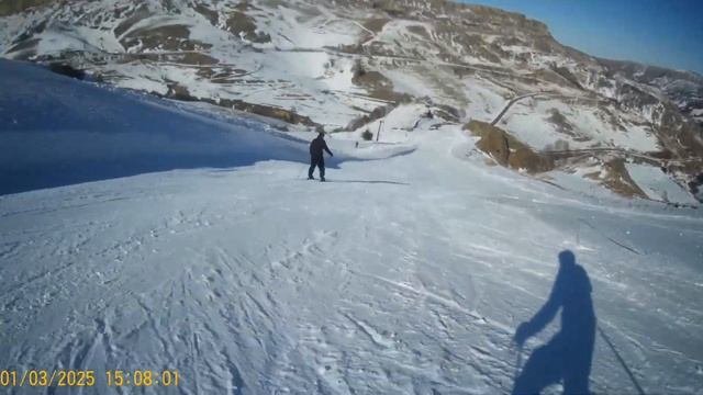 На лыжах на Гумбаши 1 марта 2025