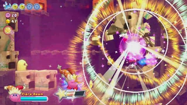 Прохожу Kirby's Return to Dream Land Deluxe на Nintendo Switch Level 2 Raisin Ruins смотреть онлайн