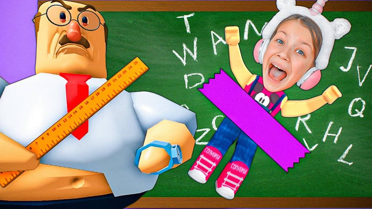 ПОПРОБУЙ УБЕЖАТЬ ОТ БЕЗУМНЫХ УЧИТЕЛЕЙ В РОБЛОКС! ЭТО НЕВОЗМОЖНО! | Вики Шоу Плей | РЕАКЦИЯ