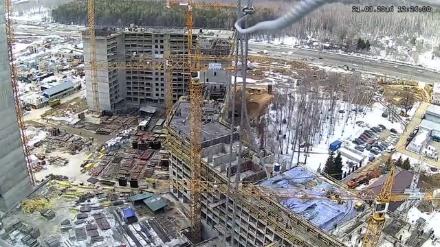 21.03.2016 Камера 3. ЖК "Эталон-сити". День за минуту. смотреть онлайн