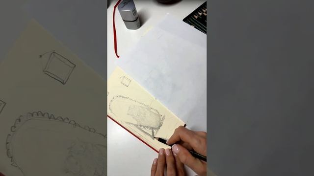 Сюжетный скетч простым карандашом смотреть онлайн