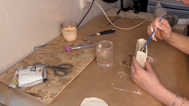 ЛЕПКА глиняной тарелки для украшений в морском стиле ? смотреть онлайн