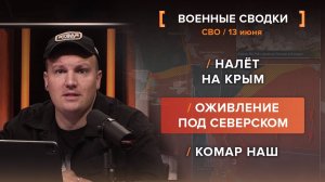 Налёт на Крым. Оживление под Северском. Комар наш