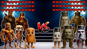 Битва Эволюция Тунг Тунг Сахур VS Гарамамарарам