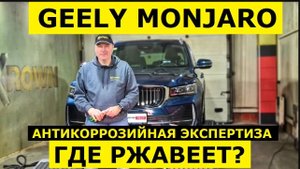 Год эксплуатации Geely Monjaro где ржавеет? Обзор авто и антикоррозийная экспертиза Krown
