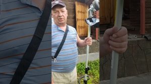 Обзор электрического триммера для травы  Krotof.