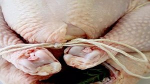 Жареный цыпленок с чесноком