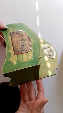 Православная подставка зеленая