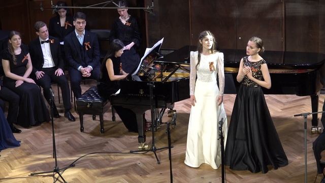 В. Соловьев-Седой "Соловьи" - исп. Мария Модеме и Арина В смотреть онлайн