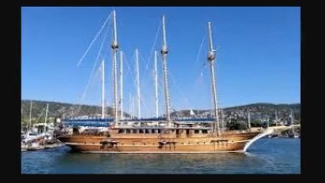 Корабль ПАРУСНИК 1  Ручная работа парусник Handmade ship sai