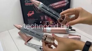 ФЕН ГРЕБЕНЕЦЬ GM-4831 12(ШТ.ЯЩ)