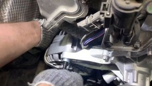 W211.ЗАМЕНА ГЕНЕРАТОРА (112 мотор) Generator replacement