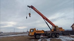 Проверка работы крана Сани