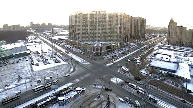 CCTV Камера наблюдения проспект Испытателей 2018jan22 9-51