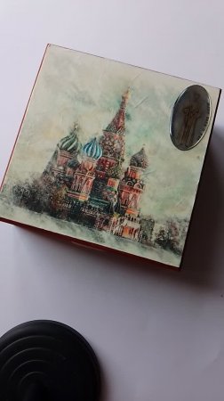 Шкатулка с  иконами бл.Матроной и Собор Вас Вел