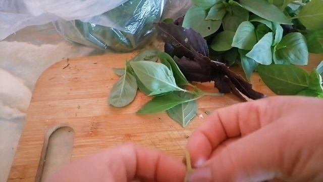 Заготовки на зиму 2 часть базелик