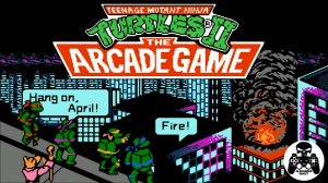 Teenage Mutant Ninja Turtles 2: The Arcade Game (Черепашки Ниндзя 2) NES/Famicom/Dendy прохождение