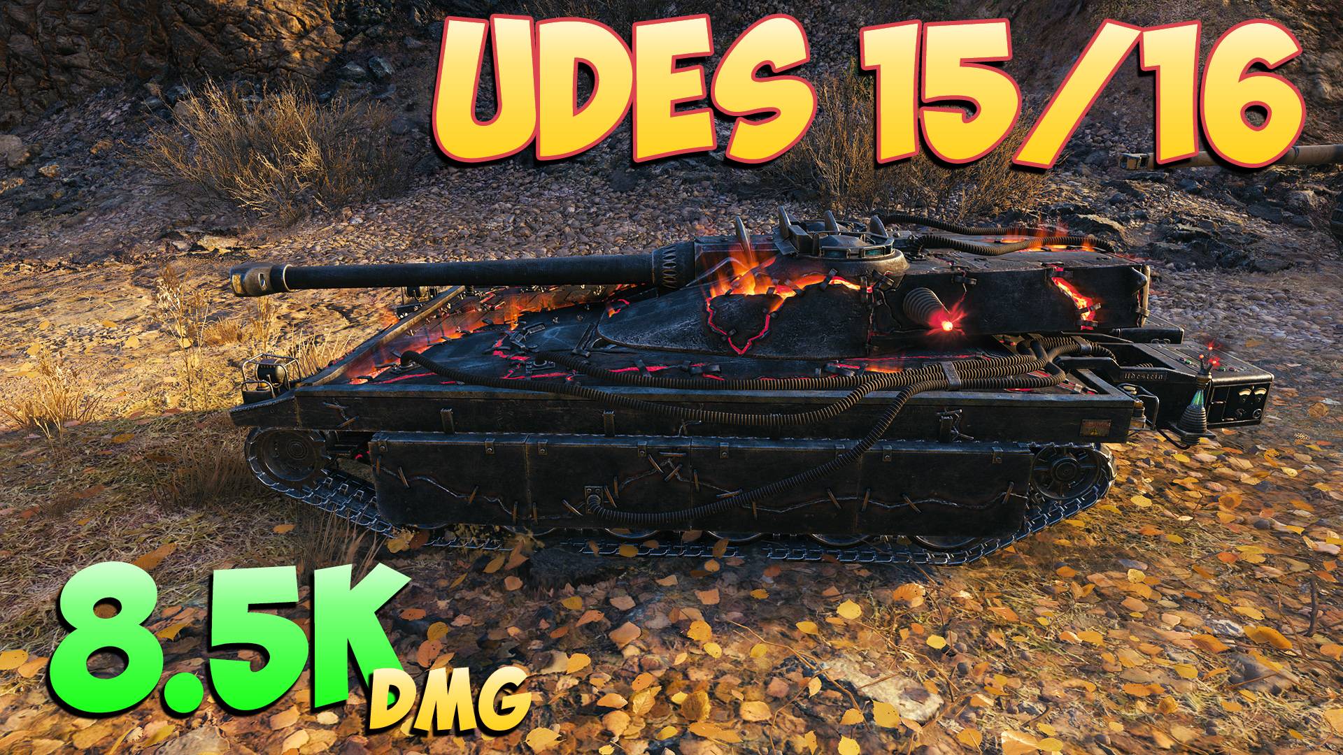 UDES 15/16 - 7 Фрагов 8.5K Урона - Не плохая игра! - Мир Танков