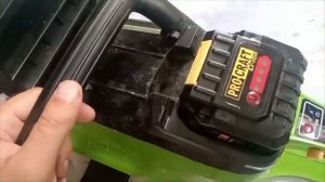 Аккумуляторная цепная пила Procraft PKA40Li/Обзор и беглый от