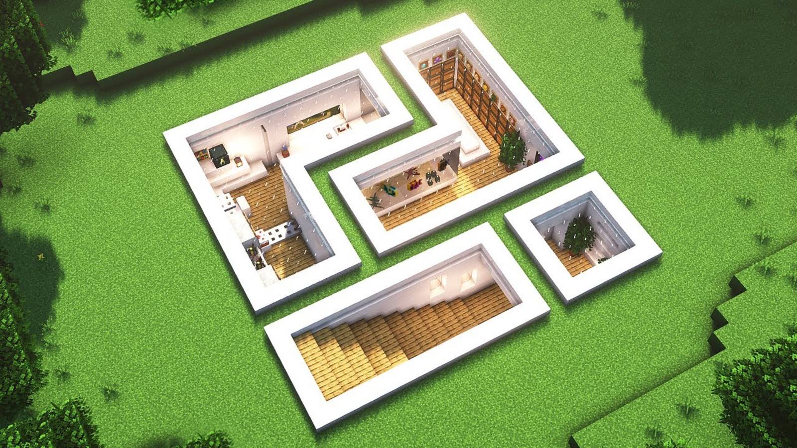 Как построить красивый дом в Minecraft 🏡 #майнкрафт #minecraft #дом #постройка #строимвмайнкрафт