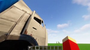 Обзор мода на Майнкрафт на КамАЗ 54115 из дальнобойщиков