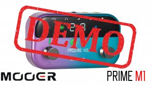 Гитарный процессор Mooer Prime M1 - демонстрация звучания