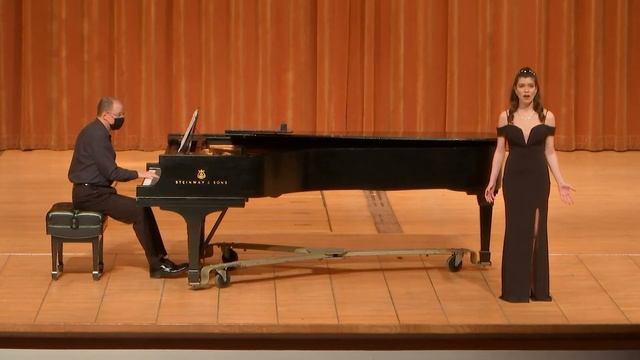 Soprano Jean Furman sings "У моего окна", "Ночь печальна", "Здесь хо? смотреть онлайн