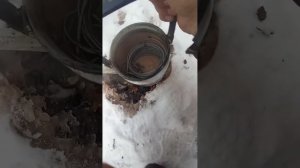 Как убрать блеск троса. Петля на волка.